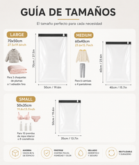 Bolsas de Viaje de Compresión Manual | Más Espacio, Menos Volumen 4